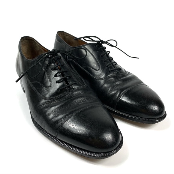 Salvatore Ferragamo Other - Salvartore Ferragamo Cap Toe Leather Dress Shoes